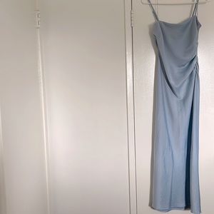 House of Harlow 1960 baby blue midi dress